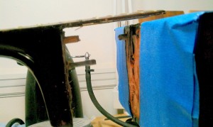 Az elátkozott nyak a csapolt rögzítéssel