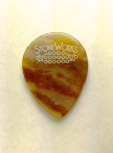 StoneWorks Jazz pengető achátból